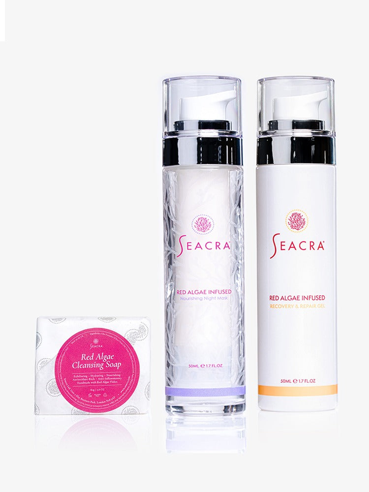 Seacra Deep Calm Detox Ritual — skincare bundle for reactive and redness-prone skin