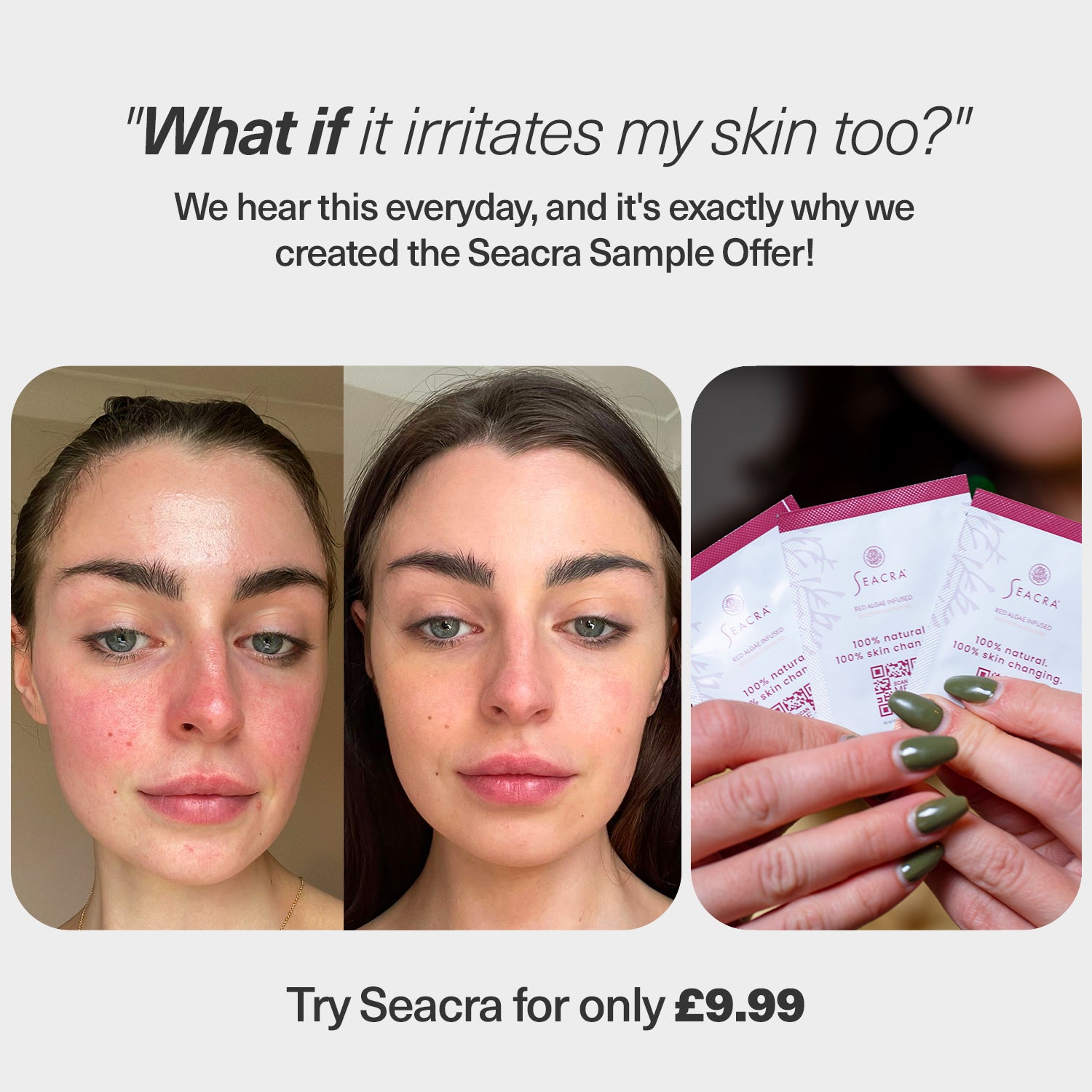 Red Algae Recovery & Repair Gel Sample